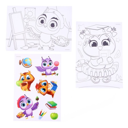Set for creativity "Smart Owls", 122 subjects-3