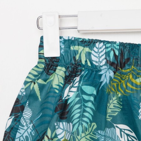 Women's shorts KAFTAN "Leaves", p. 40-42, blue-5