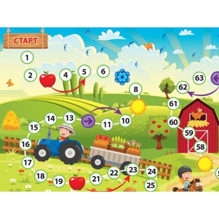 Board game-detective "Summer in the village"-2