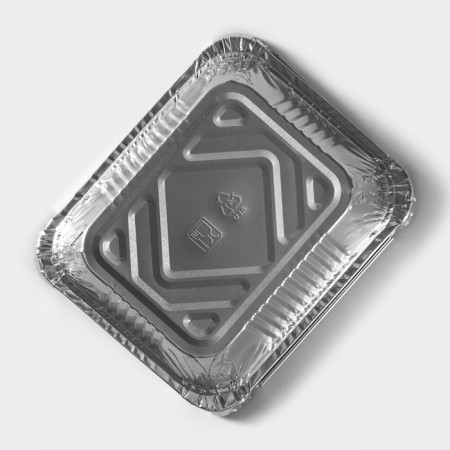 A set of foil forms for baking and baking of the share, 490 ml, 15 × 12.5 × 5.5 cm, 3 pcs-4