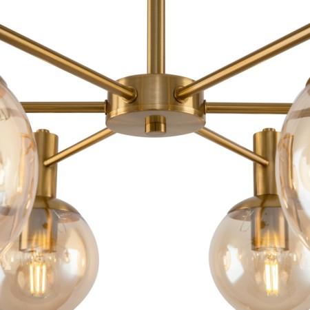 Freya Fr5175PL-06BS Globo, 650x650x400 mm, E27, 6x60W, Brass color-1