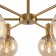 Freya Fr5175PL-06BS Globo, 650x650x400 mm, E27, 6x60W, Brass color