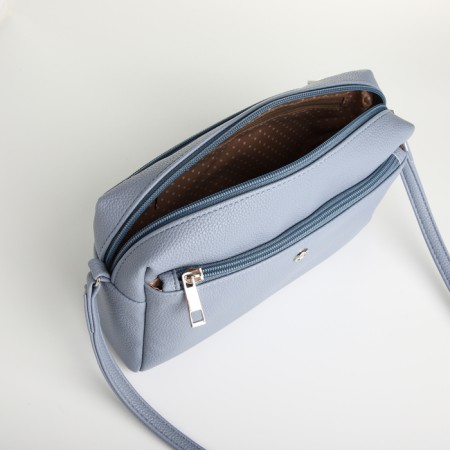 Women's bag with lightning, blue color-3