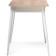 Wooden Revari table Metal, Eureka/White 60x90x76 cm