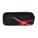 Penal soft, 2 compartments, voluminous, 90 x 220 x 40 mm, Stavia "Future" Black/Orange 86196