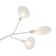 Freya FR5049CL-36W1 Florencia, 980x980x600 mm ceiling lamp, G4, 36x3W, white color