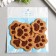 Decor for creativity Textile embroidery "Paw" 4.3x5 cm