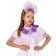 Carnival set "Princess", lilac guipure, height 98-128 cm
