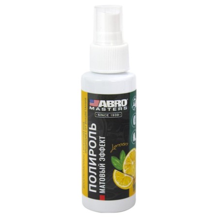 Polish for plastic and vinyl Abro Masters, matte, 100 ml
