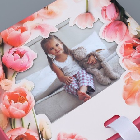 Gift-bending box folding, packaging, “floral tenderness”, 20 x 18 x 5 cm-10