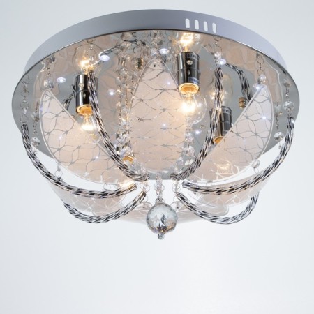 Chandelier 55576/400 CR chrome 4x40W E14 LED PDU 40x40x21cm-1