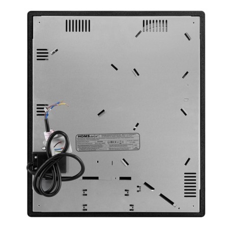 Honing surface Homsair HVC43DBK, electric, 3 burners, sensor, black-5