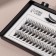 A set of overhead eyelashes "Classic", bundles, 10 mm, thickness 0.1 mm, bend C, 20 D