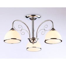 Suspended chandelier Ambrella Light, Traditional, TR3181, 3HE27, Color Chrome