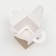 Packaging for one cupcake, craft, 9.2 x 9.2 x 11.1 cm