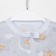 Combineson children, gray/bears, cuffs mix, height 68 cm