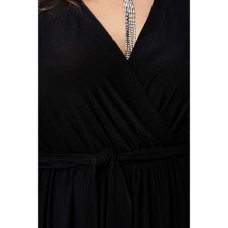 Female dress, size 62, black color-7