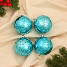 Set of balls plastic D-8 cm, 4 pcs 