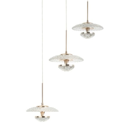 Lamp Bayerlux "Ghanvi" Led 36W 4000k gold 16x16x19-110 cm-1