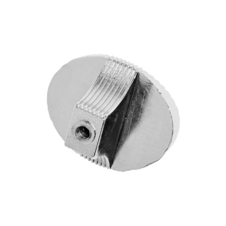 Handle button cappio, zinc, d = 35 mm, chromium color-4