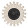 Wall clock, series: interior, "Ammerry", D-25 cm, mix