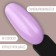 Delicate nude nail polish gel, 3 phase, 8 ml, LED/UV, purple color (35)