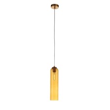 Светильник подвесной St Luce. SL1145.393.01. Callana. 1х60 Вт, E27, 10х10х50 см, цвет латунь