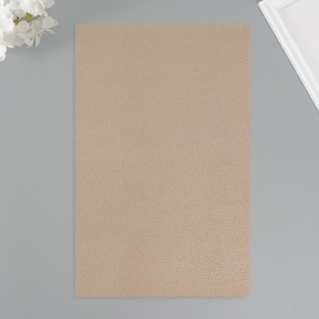 Sheet for creativity claims. Kozh "Lichi. Percore" pink gold sheet 33x20 cm thick 0.9 mm 1047143-1