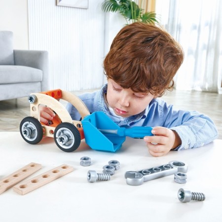 Game set for assembling machines Hape "Designer in a suitcase"