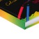 A5 sketchbook, 100 sheets "Bright impressions", hard cover, matte lamination, selective varnish, white block 100 g/m²