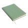 Gift Davente.clair: Diaoon Lowed A5 136 sheets, hard cover, block 70, green + ballpoint pen