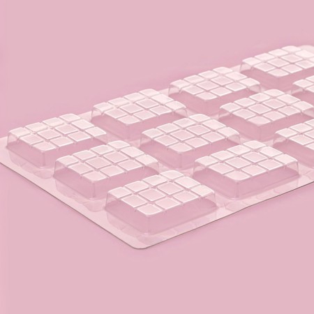 Form for chocolate and sweets "Tasty chocolate tiles", 22 × 13 cm-4