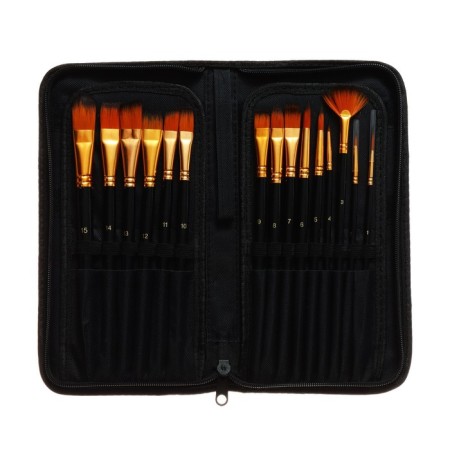 Calligrata tiring set, nylon, 15 pieces, in a pencil case-12
