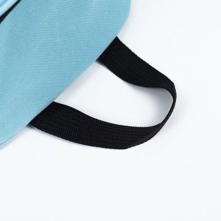 A backpack for carrying animals with a viewing window, blue-7