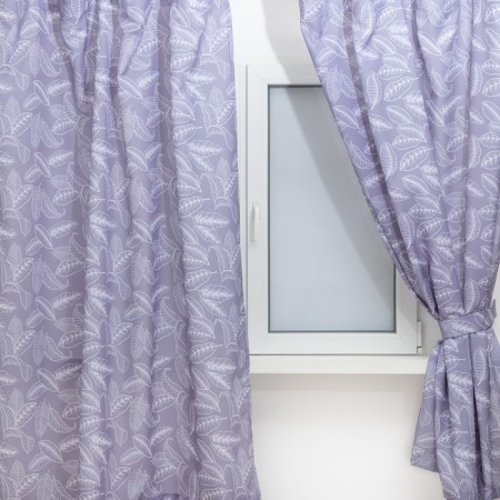 A set of curtains for the kitchen with sequences of Ethel Eide 145x180cm-2 pcs., 100% p/e-1