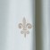 Set of curtains "Lilas", size 145 x 270 cm - 2 pcs, white color