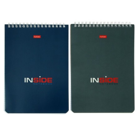 Notepad A5, 80 sheets on the crest of INSIDE, hard substrate, mix