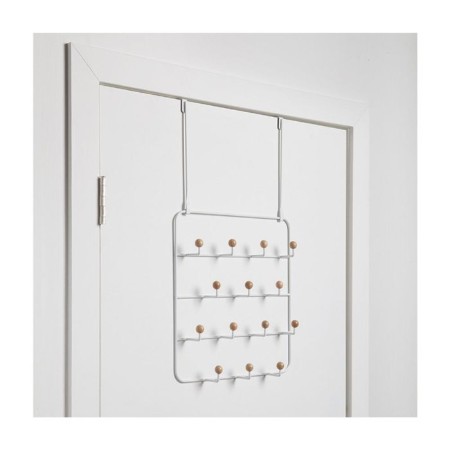 Bits of 14 hooks with drawn mounts Estique, white color-3