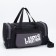Road bag on lightning, 3 outer pockets, long belt, black/gray color