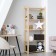 Wooden rack reinforced 180x84x28cm, 5 shelves
