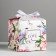Gift folding box, packaging, “flower”, 12 x 12 x 12 cm