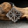 Amulet-cords, Totem "Cross with lilies" No. 38, Metal