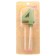 Candle in the cake on the skewer "Gran", the number "4", the emerald, 5 cm