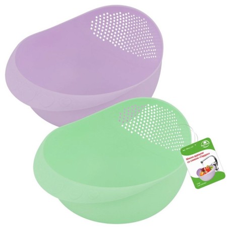 Miga-durtered bowl with a plum of Multida Garden, plastic, size 25x20x13 cm, color mix