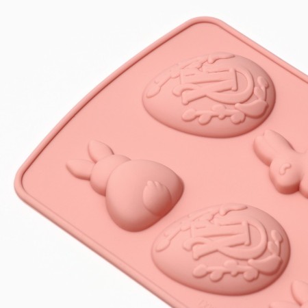 Silicone form for baking "Bunny", 10.6 x 20.7 cm.-3