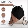 Shoe bag on the lace, Textura, black/beige color