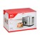 Toster BQ T1010, 800 watts, 7 grip modes, 2 toasts, defrosting, silver