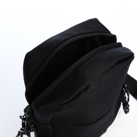 Youth bag with lightning, external pocket, black color-3