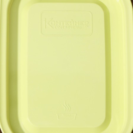 A container for products with a steam outlet, 500 ml, 16 × 11 × 5 cm, rectangular, color mix-13