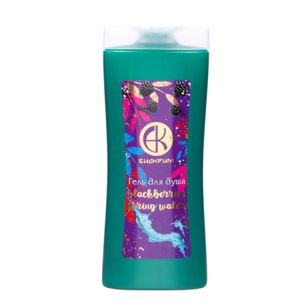 Gift set Feminine "Rodnik water and blackberry": shampoo, 250ml + shower gel, 250 ml-3